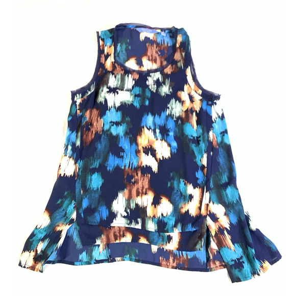 Lot of 3 Simply Vera Vera Wang Women's Top Blouse Sleeveless XS Polyester - Picture 2 of 16